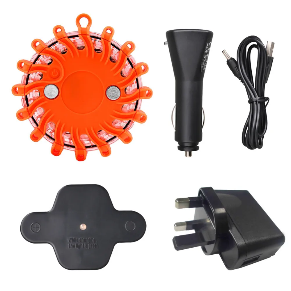 Riding Vehicle Rechargeable Flashing Warning Lights LED Road Flares Red Safety Flashlight Beacons Roadside Emergency Disc Beacon
Riding Vehicle Rechargeable Flashing Warning Lights LED Road Flares Red Safety Flashlight Beacons Roadside Emergency Disc Beacon