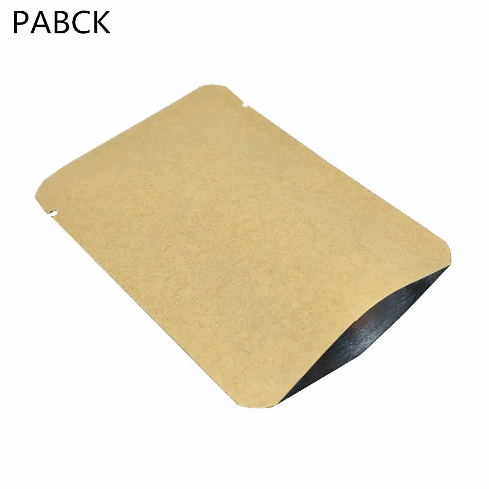100Pcs Brown Kraft Paper Bags Open Top Heat Sealable Vacuum Bag Food Snacks Storage Bag Inner Aluminum Pouches With Round Corner
100Pcs Brown Kraft Paper Bags Open Top Heat Sealable Vacuum Bag Food Snacks Storage Bag Inner Aluminum Pouches With Round Corner