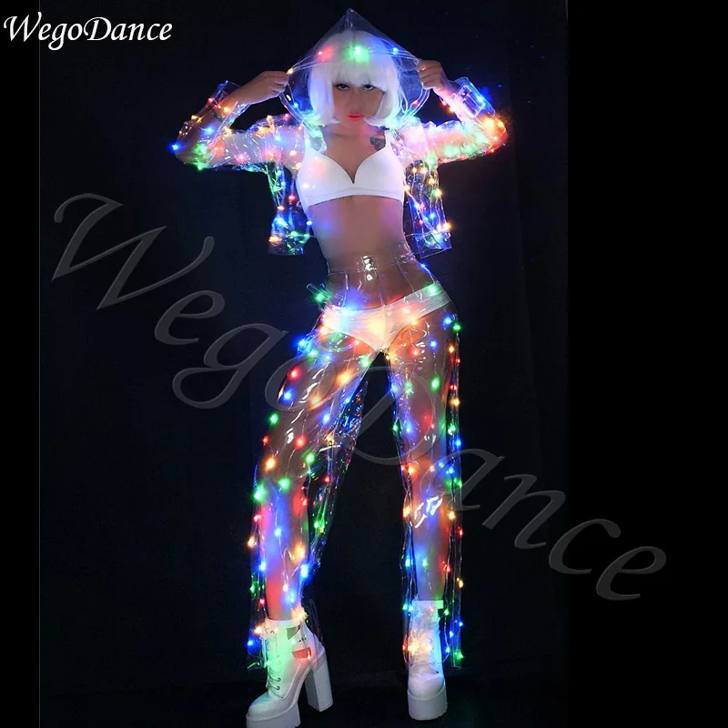 new bar singer stage costumes nightclub DJ DS stage outfit GOGO LED lighting dancer suit woman
new bar singer stage costumes nightclub DJ DS stage outfit GOGO LED lighting dancer suit woman