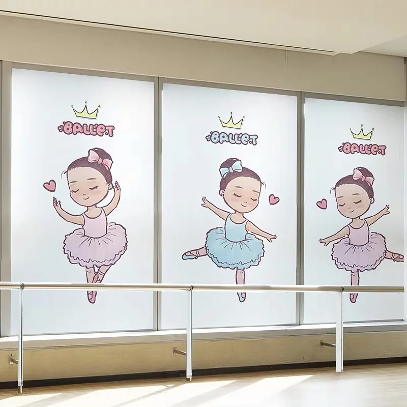 Ballet Girl Stained Glass sticker Window Film Dance Room Gym office Privacy Custom size home foil Self-adhesive film decorative
Ballet Girl Stained Glass sticker Window Film Dance Room Gym office Privacy Custom size home foil Self-adhesive film decorative