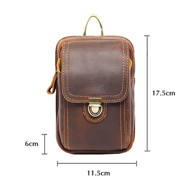 AETOO Head leather outdoor small pocket, mad horse leather men's mobile phone bag, camera bag, multi-function leather zipper bag
AETOO Head leather outdoor small pocket, mad horse leather men's mobile phone bag, camera bag, multi-function leather zipper bag