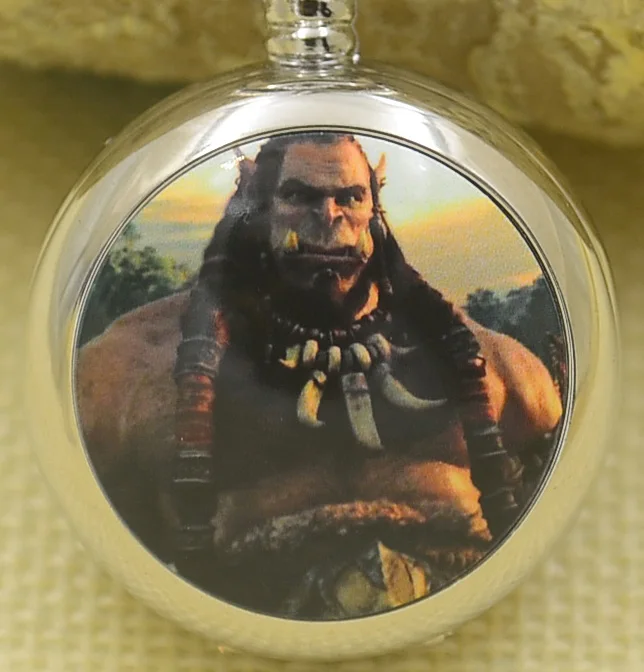 Оптовая Продажа Модные кварцевые карманные часы ожерелье для женщин world of warcraft
