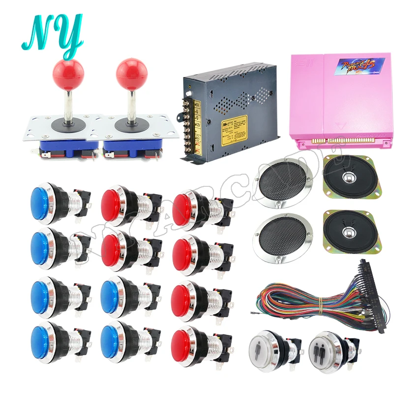JAMMA аркадный mame DIY Набор для pandora box 4S + игровая доска PCB джойстик Кнопка провод жгут