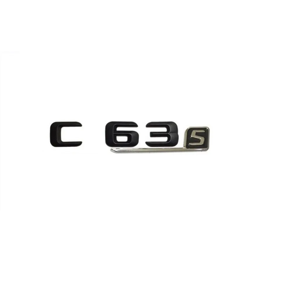 Matt Black " C63s " Car Trunk Rear Letters Word Badge Emblem Emblem Letter Decal Sticker for Mercedes Benz AMG C Class C63 S AMG
Matt Black " C63s " Car Trunk Rear Letters Word Badge Emblem Emblem Letter Decal Sticker for Mercedes Benz AMG C Class C63 S AMG
