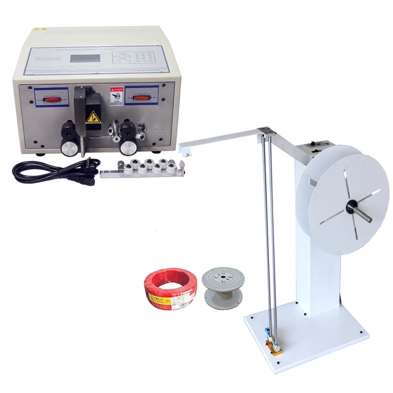 2 IN 1 Automatic Cable Wire Cutting Machine Wire Stripping Machine SWT508C-II wire feeding machine WF001
2 IN 1 Automatic Cable Wire Cutting Machine Wire Stripping Machine SWT508C-II wire feeding machine WF001