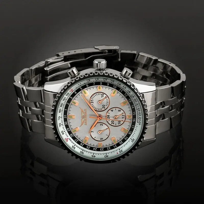 Watch automatic machinery mens watch luminous needle multifunctional stainless steel male business casual watch fashion
Watch automatic machinery mens watch luminous needle multifunctional stainless steel male business casual watch fashion