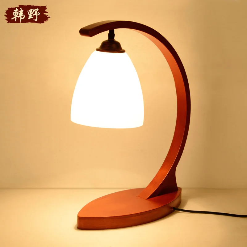Han Ye creative solid wood bedroom bedside warm and simple modern Chinese style Nordic STONE study working desk lamp
Han Ye creative solid wood bedroom bedside warm and simple modern Chinese style Nordic STONE study working desk lamp