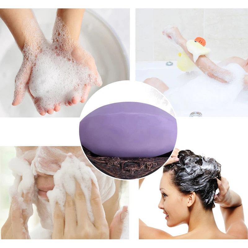 Natural Essential Oil Lavender Handmade Soap Face Care Whitening Oil Control Facial Cleaning Soaps Skin Care
Natural Essential Oil Lavender Handmade Soap Face Care Whitening Oil Control Facial Cleaning Soaps Skin Care
