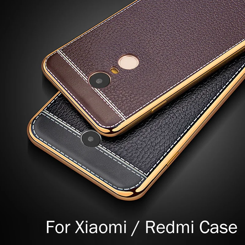 Чехол для Xiaomi Mi 5X6 A1 силикагель покрытие ТПУ Redmi Note 4 4x Чехлы аксессуары кожа узор
