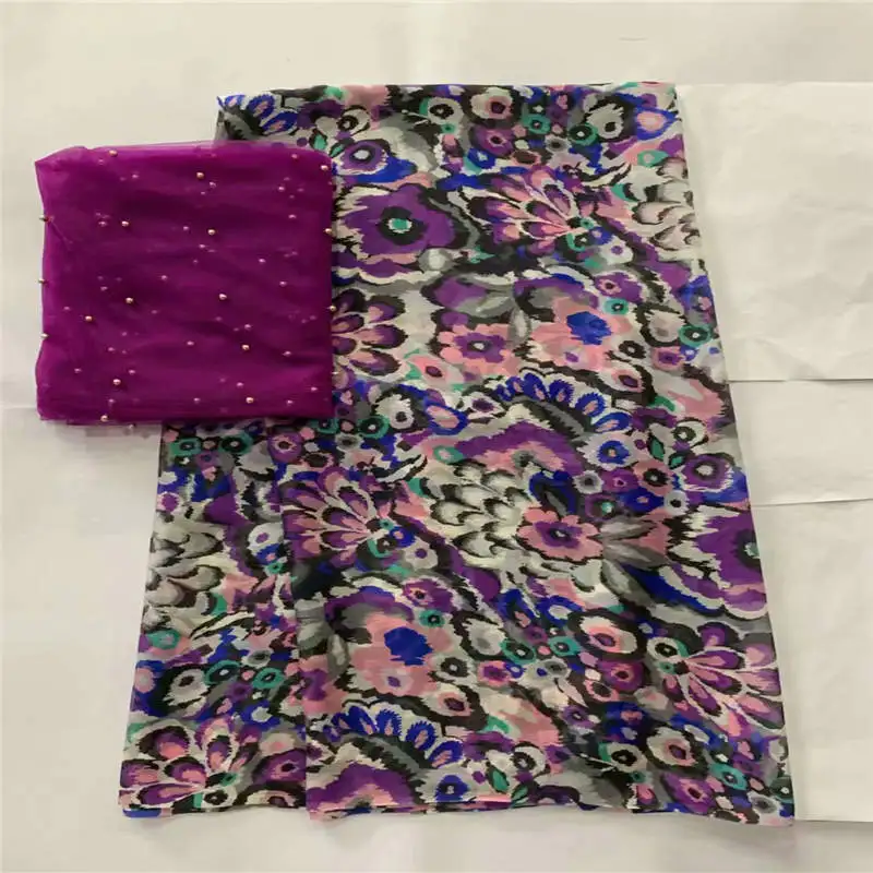 Hot selling African 100% silk chiffon lace fabric ,for ladies dress soft and comfortable printed silk fabric! LXF41808
Hot selling African 100% silk chiffon lace fabric ,for ladies dress soft and comfortable printed silk fabric! LXF41808