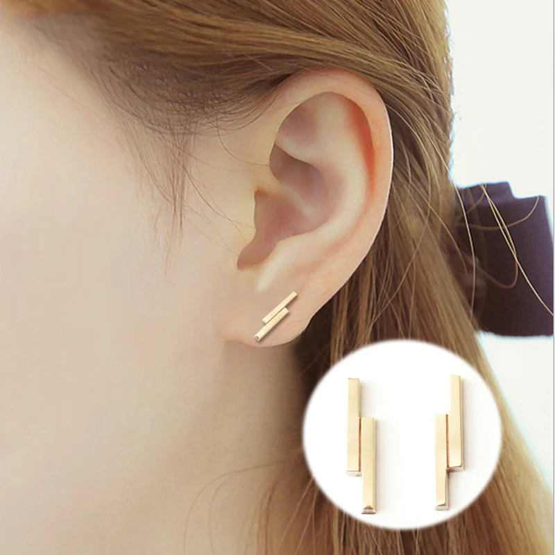 30pairs Double Bar Earrings Geometric Studs Funny Chinese Chopsticks Shape Stud Jewelry Accessories Women Free Shipping
30pairs Double Bar Earrings Geometric Studs Funny Chinese Chopsticks Shape Stud Jewelry Accessories Women Free Shipping