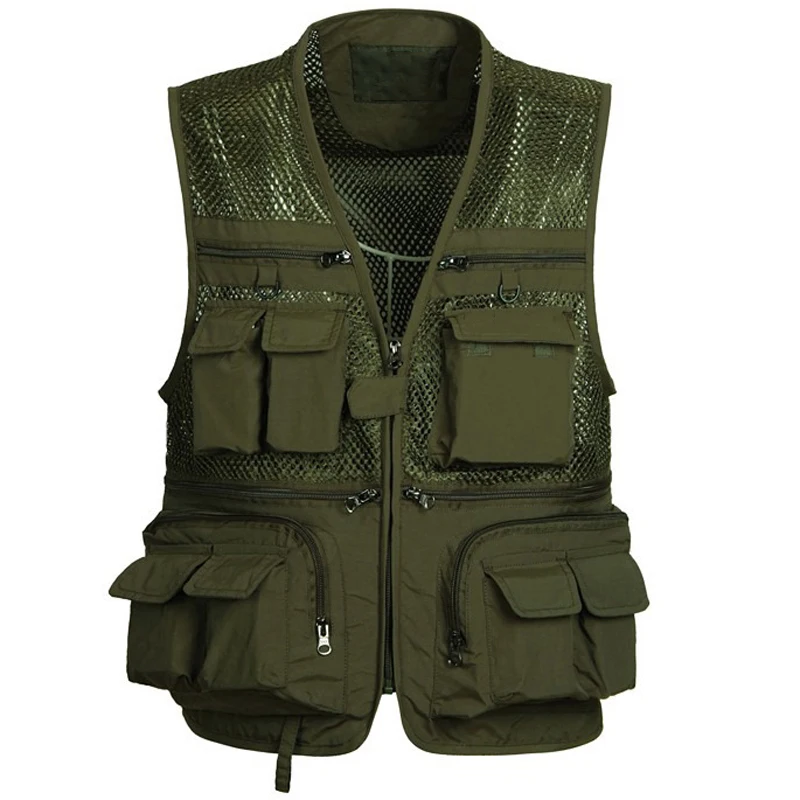 Mens Vest Large Chest Waistcoat Multi-pocket Colete Free Shipping European and American Style Mens Work Vests Outerwear S2786
Mens Vest Large Chest Waistcoat Multi-pocket Colete Free Shipping European and American Style Mens Work Vests Outerwear S2786