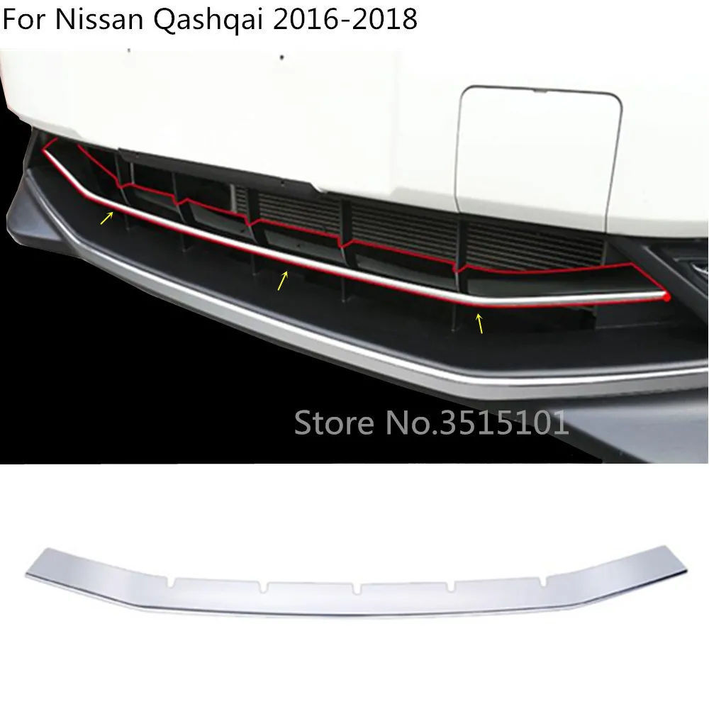 Car Styling Cover Protection Detector ABS Chrome Trim Front Bottom Grid Grill Grille Around For Nissan Qashqai 2016 2017 2018
Car Styling Cover Protection Detector ABS Chrome Trim Front Bottom Grid Grill Grille Around For Nissan Qashqai 2016 2017 2018