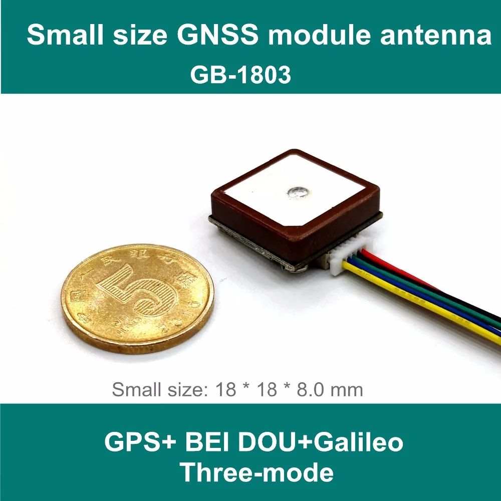NEW Small size GNSS GPS Galileo BEI DOU module antenna,neo-m8n chip solution,Integrated design of antenna Module UART TTL level
NEW Small size GNSS GPS Galileo BEI DOU module antenna,neo-m8n chip solution,Integrated design of antenna Module UART TTL level