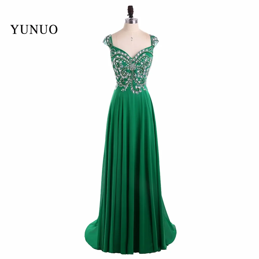Real Picture Green A Line Chiffon V Neck Cap Sleeves Long Prom Dresses 2019 Beading Backless Floor Length Prom Dress YN80208
Real Picture Green A Line Chiffon V Neck Cap Sleeves Long Prom Dresses 2019 Beading Backless Floor Length Prom Dress YN80208