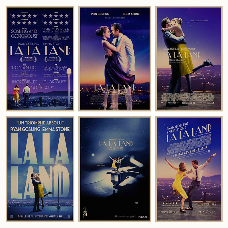 LA LAND ретро плакат, крафт-бумага Бар Кафе домашний Декор картина Наклейка на стену
LA LAND ретро плакат, крафт-бумага Бар Кафе домашний Декор картина Наклейка на стену