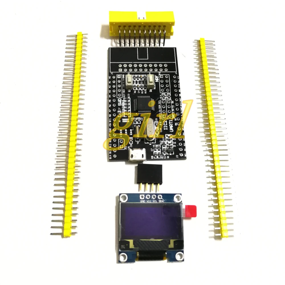 Макетная плата STM32L151C8T6, макетная плата STM32L151, обучающая плата STM32, макетная плата со сверхнизким энергопотреблением
Макетная плата STM32L151C8T6, макетная плата STM32L151, обучающая плата STM32, макетная плата со сверхнизким энергопотреблением