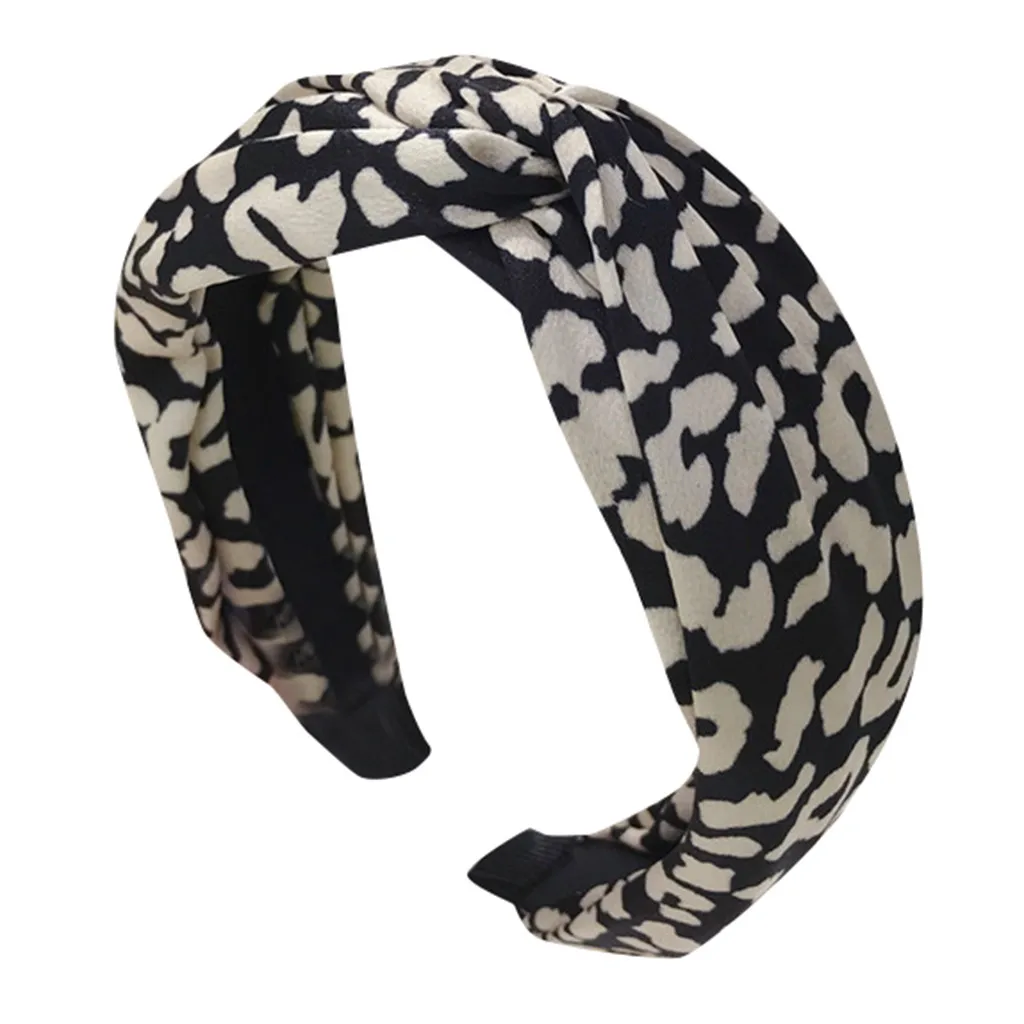 Аксессуары для волос женщин scrunchie Женская милая повязка ободок Топ узел модная