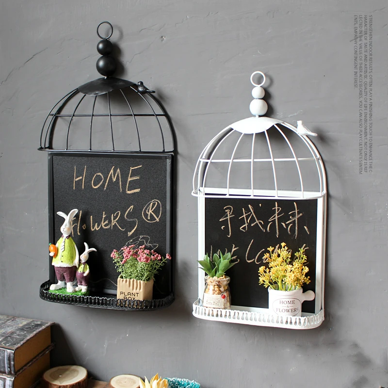 Birdcage Hanging Wall Mural Iron Cage Blackboard Cafe Clothing Store Decor Message Board
Birdcage Hanging Wall Mural Iron Cage Blackboard Cafe Clothing Store Decor Message Board
