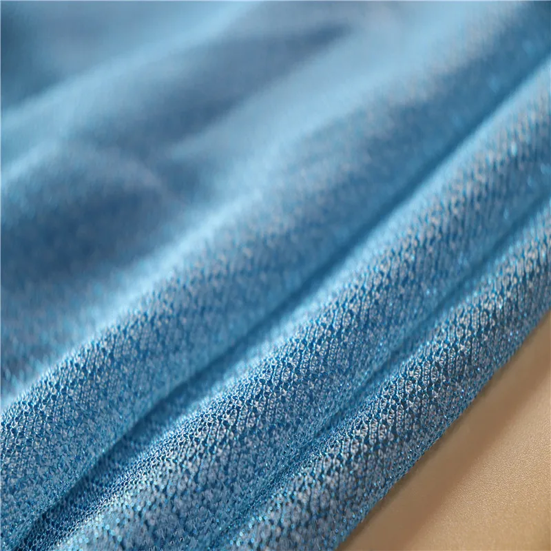 Lace112 5meters Light Blue Soft Perspective Mesh Fabrics Summer Fabrics 100% Polyester Fashion Fabrics For Women Dress Clothes
Lace112 5meters Light Blue Soft Perspective Mesh Fabrics Summer Fabrics 100% Polyester Fashion Fabrics For Women Dress Clothes