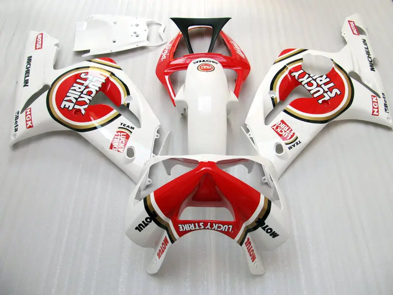 Hotlike+ LUCKY STRIKE fairing kit FOR KAWASAKI NINJA ZX 6R 636 03 04 ZX-6R Body ZX6R 2003 2004 ZX 6R 03 04 fairings Red white
Hotlike+ LUCKY STRIKE fairing kit FOR KAWASAKI NINJA ZX 6R 636 03 04 ZX-6R Body ZX6R 2003 2004 ZX 6R 03 04 fairings Red white
