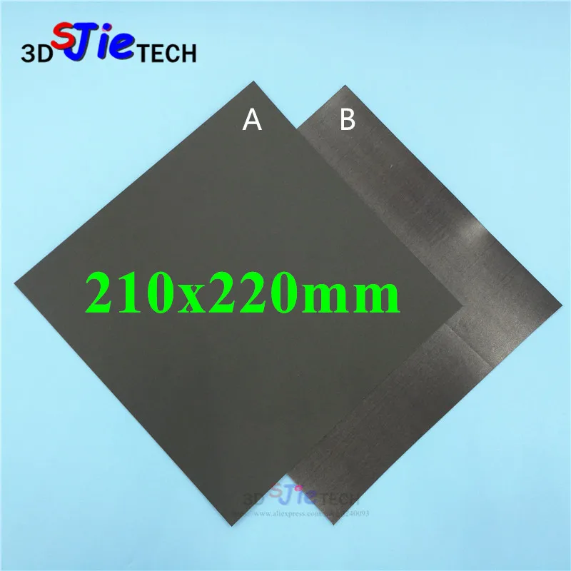 Square 210x220mm Magnetic Print Bed Tape Print Sticker Build Plate Tape FlexPlate Wanhao i3 Anet A8 Creality ENDER-3S 3D printer
Square 210x220mm Magnetic Print Bed Tape Print Sticker Build Plate Tape FlexPlate Wanhao i3 Anet A8 Creality ENDER-3S 3D printer