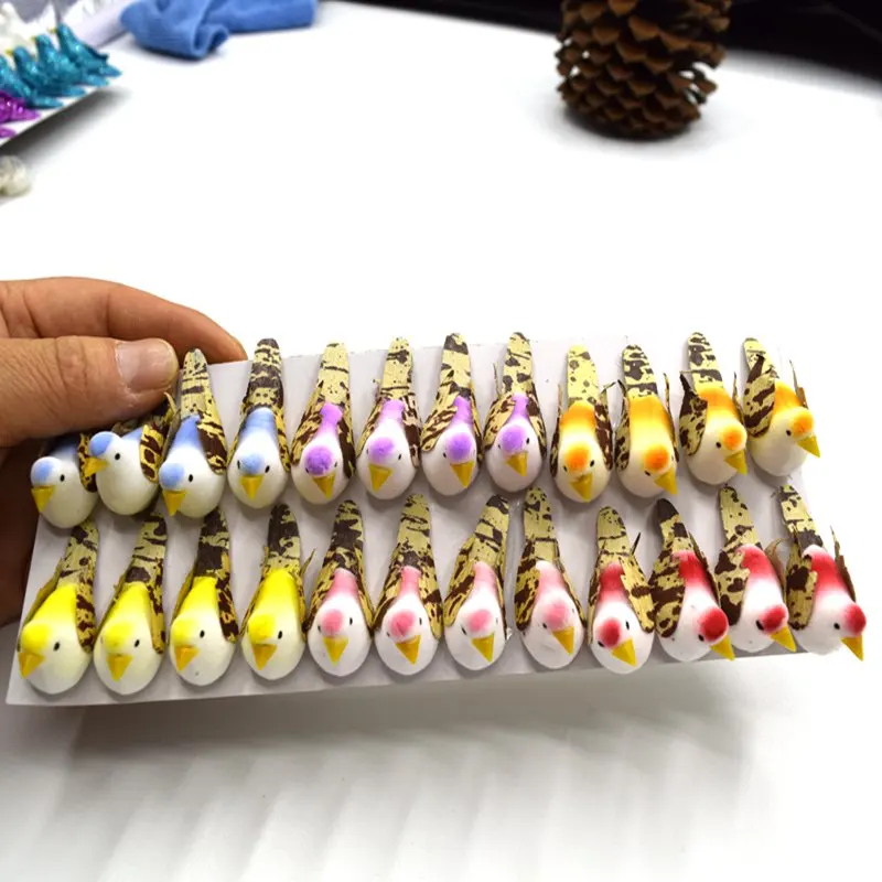 48pcs/set Artificial Foam Feather Lifelike Beads Simulation Bird DIY Party Crafts Ornament Props Home Garden Wedding Decoration
48pcs/set Artificial Foam Feather Lifelike Beads Simulation Bird DIY Party Crafts Ornament Props Home Garden Wedding Decoration