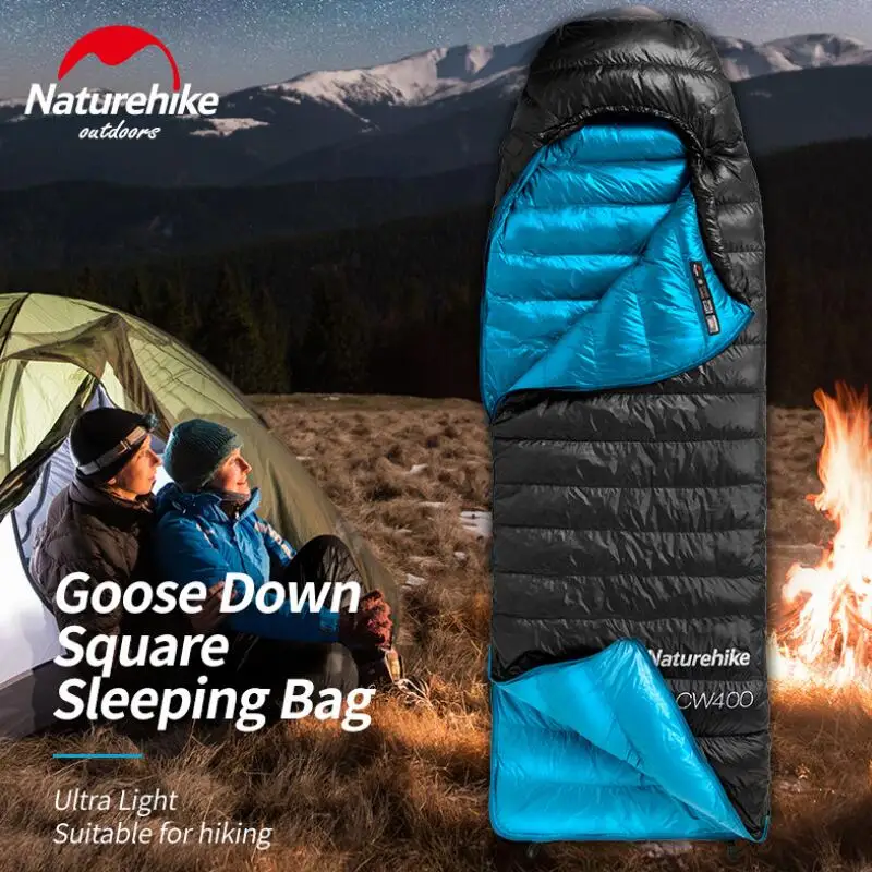 Naturehike Foldable Goose Down Sleeping Bag Adult Waterproof Ultralight Outdoor Camping Tourism Hiking Sleeping Bag NH18C400-D
Naturehike Foldable Goose Down Sleeping Bag Adult Waterproof Ultralight Outdoor Camping Tourism Hiking Sleeping Bag NH18C400-D