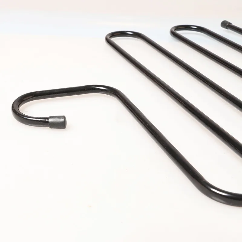 Home Stainless Steel Wardrobe Storage S Type Pants Trousers Hanger Multi Layers Clothing Towel Storage Rack Closet Space Saver
Home Stainless Steel Wardrobe Storage S Type Pants Trousers Hanger Multi Layers Clothing Towel Storage Rack Closet Space Saver