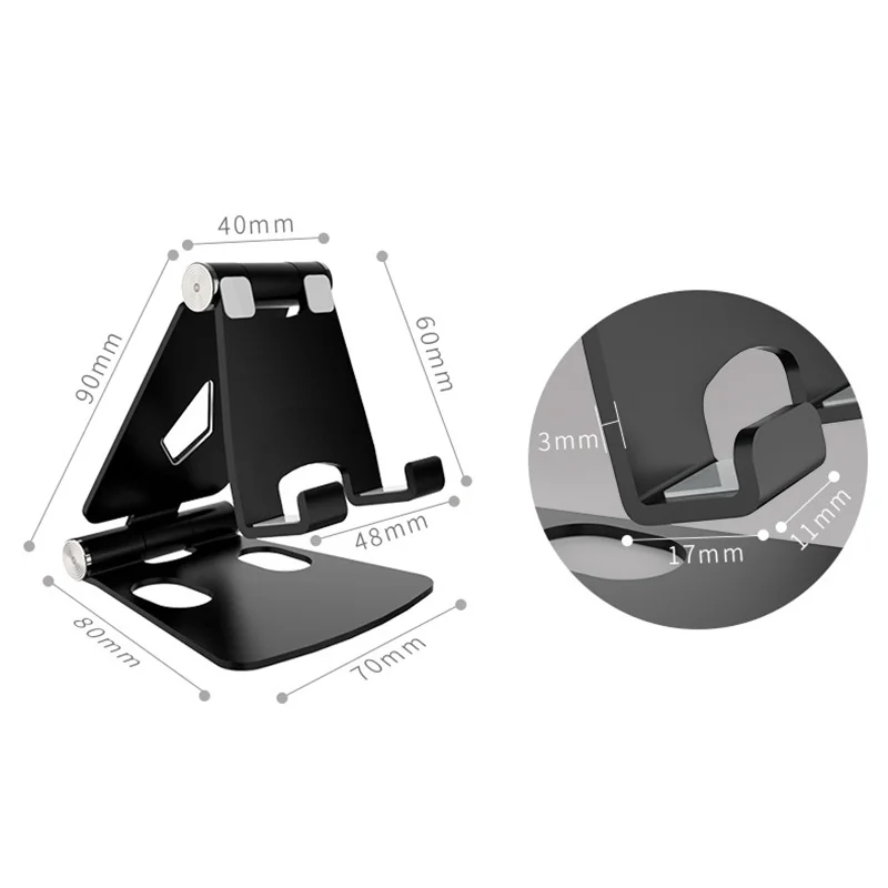 New 1 Pcs Mobile Phone Tablet Holder Aluminum Alloy 270 Degree Adjusted Portable Bracket Base DOM668
New 1 Pcs Mobile Phone Tablet Holder Aluminum Alloy 270 Degree Adjusted Portable Bracket Base DOM668