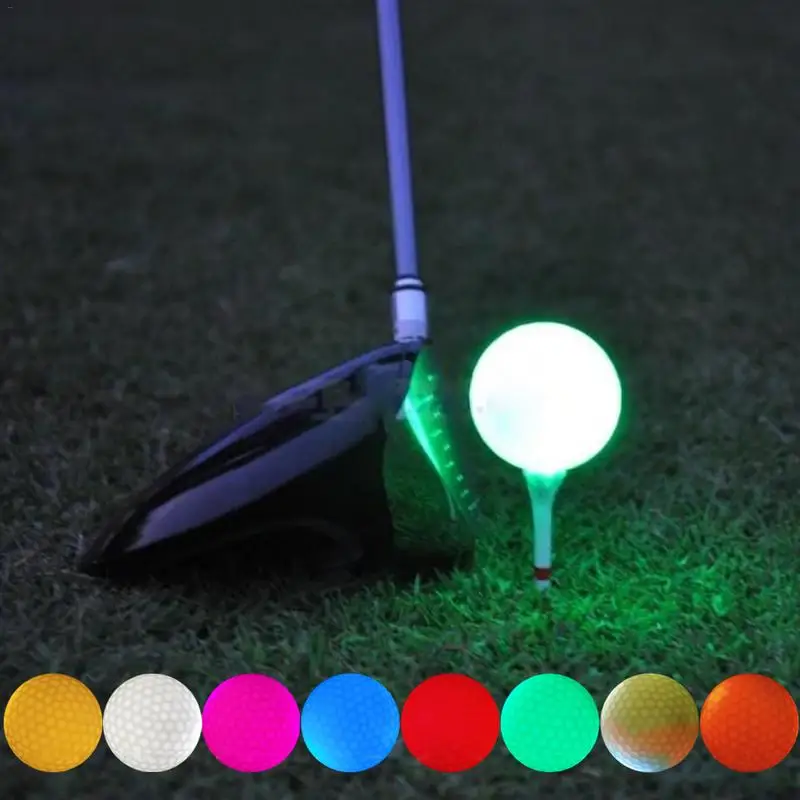 Night Training LED Lighting Golf Ball Reusable Glow In Dark Electronic Golf Practice Balls
Night Training LED Lighting Golf Ball Reusable Glow In Dark Electronic Golf Practice Balls