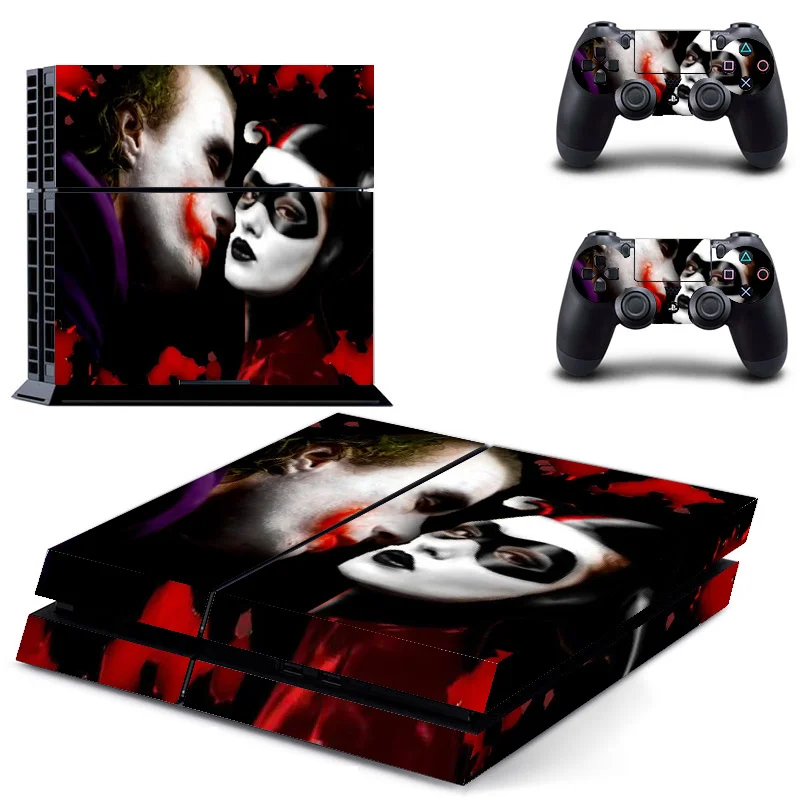 Виниловый чехол наклейка Joker для PS4 консоль Sony PlayStation 4 и 2 контроллера аксессуары