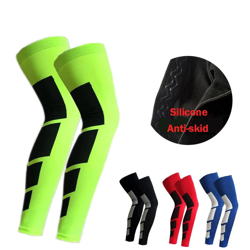 

1PCS Super Elastic Spandex Basketball Leg Warmers Calf Thigh Compression Sleeves Knee Brace Soccer Volleyball Cycling HX004