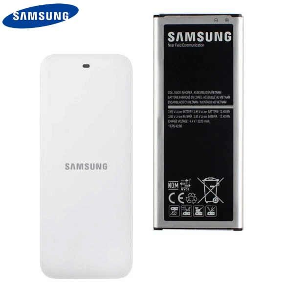 Samsung Оригинальное настольное зарядное устройство + EB BN910BBE аккумулятор для GALAXY NOTE4