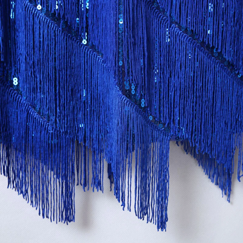 BLINGSTORY Sexy Spaghetti Strap Ladies Latin Competition Nightclub Sequins Tassel Fringe Dress Vestidos De Flecos
BLINGSTORY Sexy Spaghetti Strap Ladies Latin Competition Nightclub Sequins Tassel Fringe Dress Vestidos De Flecos