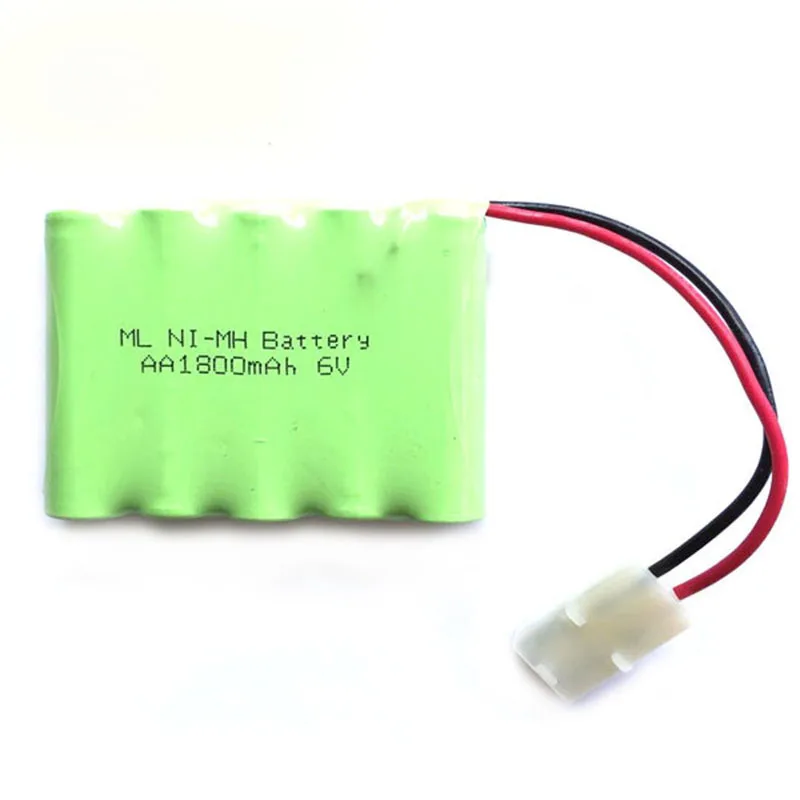 High Quality 6V 1800mAh 5x AA RC Rechargeable Ni-MH Battery Pack with Tamiya Connector Plug for RC Cars RC Boat Remote Toys
High Quality 6V 1800mAh 5x AA RC Rechargeable Ni-MH Battery Pack with Tamiya Connector Plug for RC Cars RC Boat Remote Toys