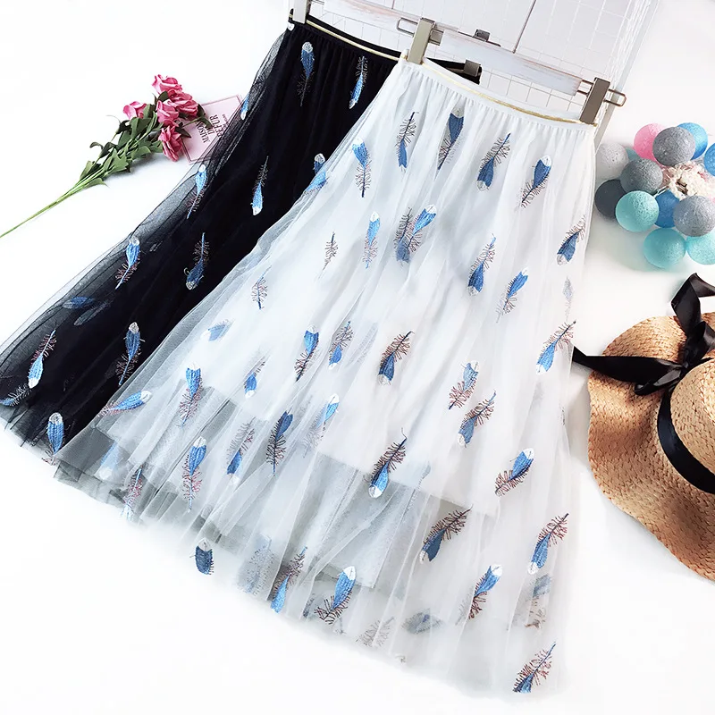 2019 Fashion Embroidered Feather Skirts Womnes and Girl Sweet Fairy Pink Skirts 2019 new Ladies Pleated Skirts
2019 Fashion Embroidered Feather Skirts Womnes and Girl Sweet Fairy Pink Skirts 2019 new Ladies Pleated Skirts