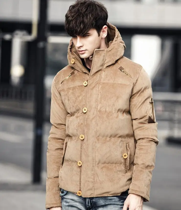 Rlyaeiz High Quality Winter Jacket Men 2018 Men's Casual Corduroy Parka Coat Zipper Hooded Cotton Padded Warm Winter Coats
Rlyaeiz High Quality Winter Jacket Men 2018 Men's Casual Corduroy Parka Coat Zipper Hooded Cotton Padded Warm Winter Coats