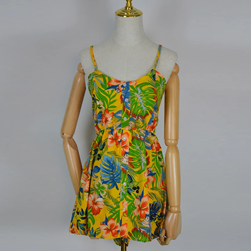 new Summer Boho V-neck Holiday Floral Print Women Casual Dresses Sexy Sleeveless Beach Wear High Waist Mini Dress Female
new Summer Boho V-neck Holiday Floral Print Women Casual Dresses Sexy Sleeveless Beach Wear High Waist Mini Dress Female