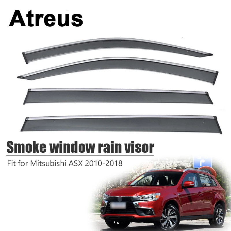 Atreus 4pcs For Mitsubishi ASX 2010 2011 2012 2013 2014 2015 2016 2017 2018 Car Door Window Sun Visor Wind Deflectors Guards
Atreus 4pcs For Mitsubishi ASX 2010 2011 2012 2013 2014 2015 2016 2017 2018 Car Door Window Sun Visor Wind Deflectors Guards