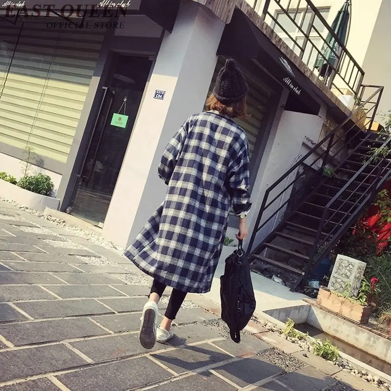 Womens tops and blouses long plaid teens cool blouses for teenagers harajuku style korean clothing KK1843 H
Womens tops and blouses long plaid teens cool blouses for teenagers harajuku style korean clothing KK1843 H