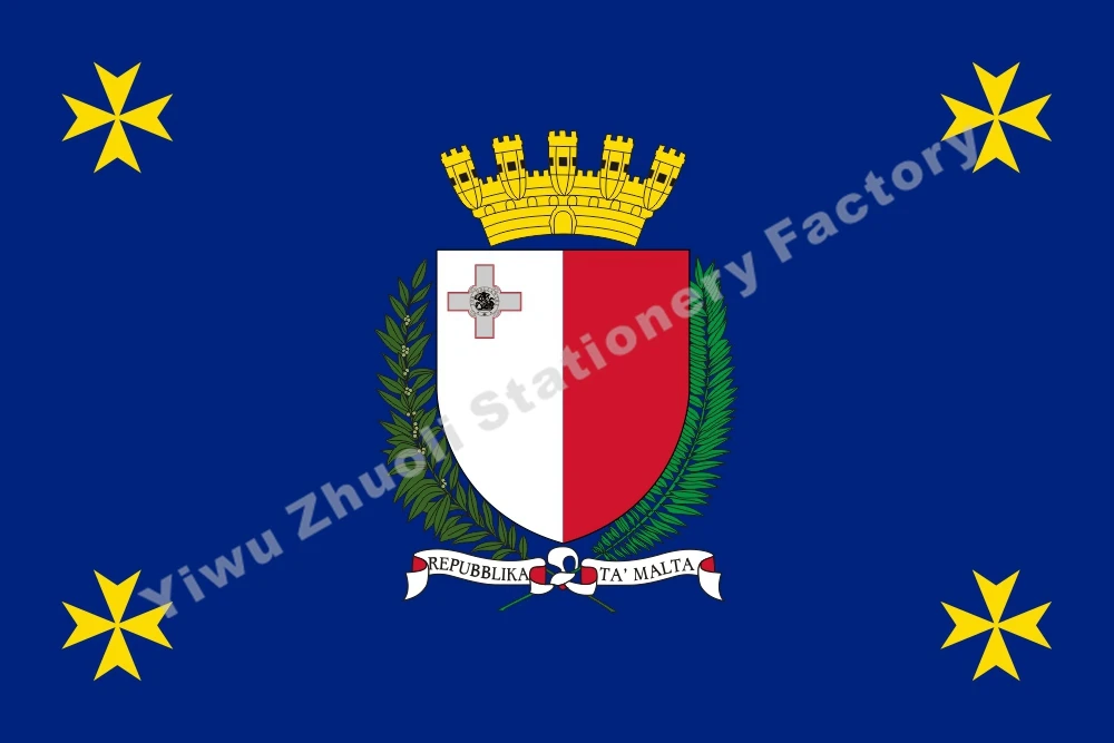 Malta President Flag 3x5FT 100D empire flag/history flag/State Flag/Activity/parade/Festival/world cup Hanging Flying
Malta President Flag 3x5FT 100D empire flag/history flag/State Flag/Activity/parade/Festival/world cup Hanging Flying