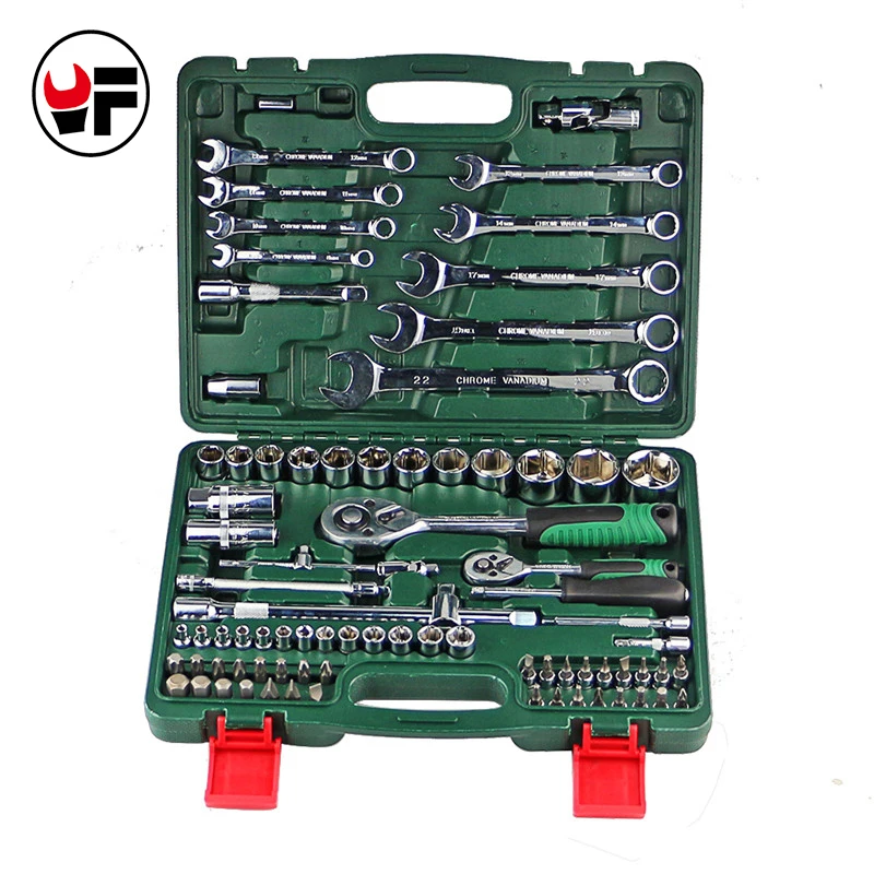 82pcs The key Combination Ratchet Llave Torque Wrench 1/2 set Auto Repair Hand Tools for Car Kit a set of keys spanners DN105
82pcs The key Combination Ratchet Llave Torque Wrench 1/2 set Auto Repair Hand Tools for Car Kit a set of keys spanners DN105