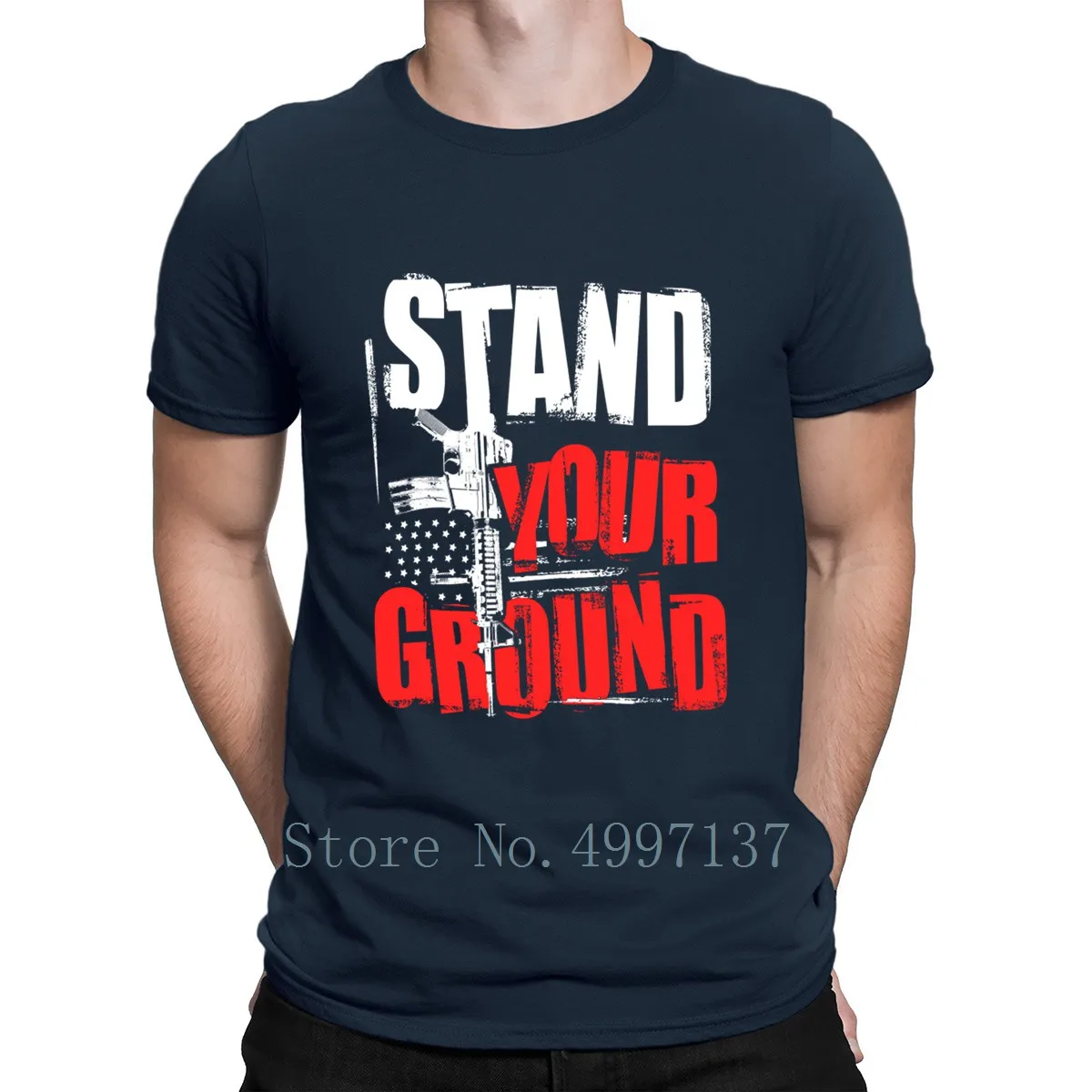Usa Stand Your Ground Gun Right T Shirt Spring Autumn Male Custom Euro Size S-3xl Breathable Famous Pattern Short Sleeve Shirt
Usa Stand Your Ground Gun Right T Shirt Spring Autumn Male Custom Euro Size S-3xl Breathable Famous Pattern Short Sleeve Shirt
