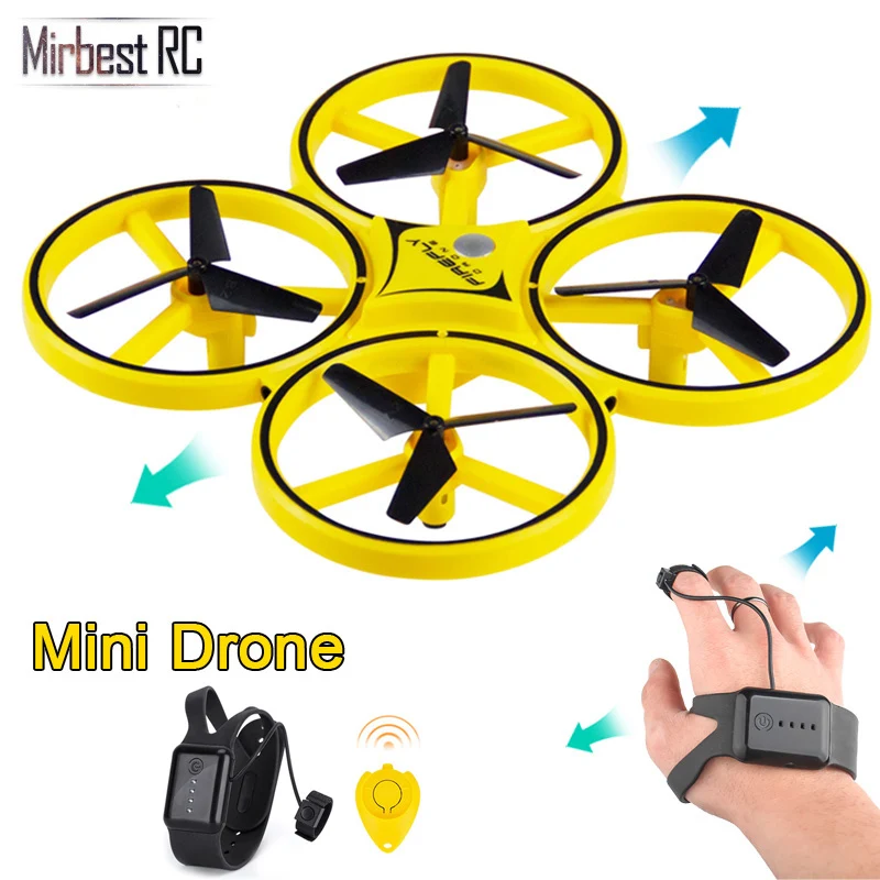 NEW Mini Drone Wristband Control Infrared Obstacle Avoidance Hand Control Altitude Hold 2.4G Quadcopter for Kids Toy Gift ZF04
NEW Mini Drone Wristband Control Infrared Obstacle Avoidance Hand Control Altitude Hold 2.4G Quadcopter for Kids Toy Gift ZF04