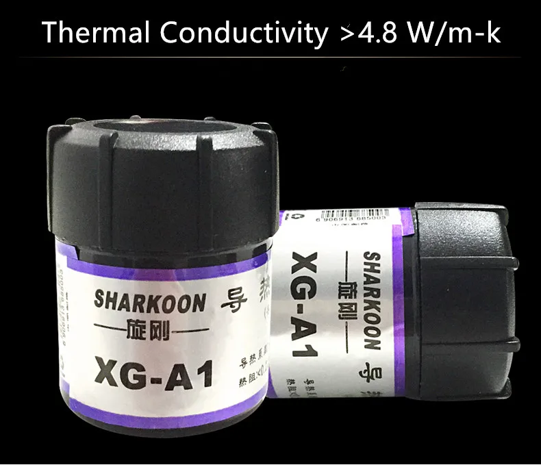 30g High Quality Thermal Grease Paste Conductivity >4.8 W/m-k CPU GPU HeatSink Laptop Desktop Professional Silicone Cooler Pads
30g High Quality Thermal Grease Paste Conductivity >4.8 W/m-k CPU GPU HeatSink Laptop Desktop Professional Silicone Cooler Pads