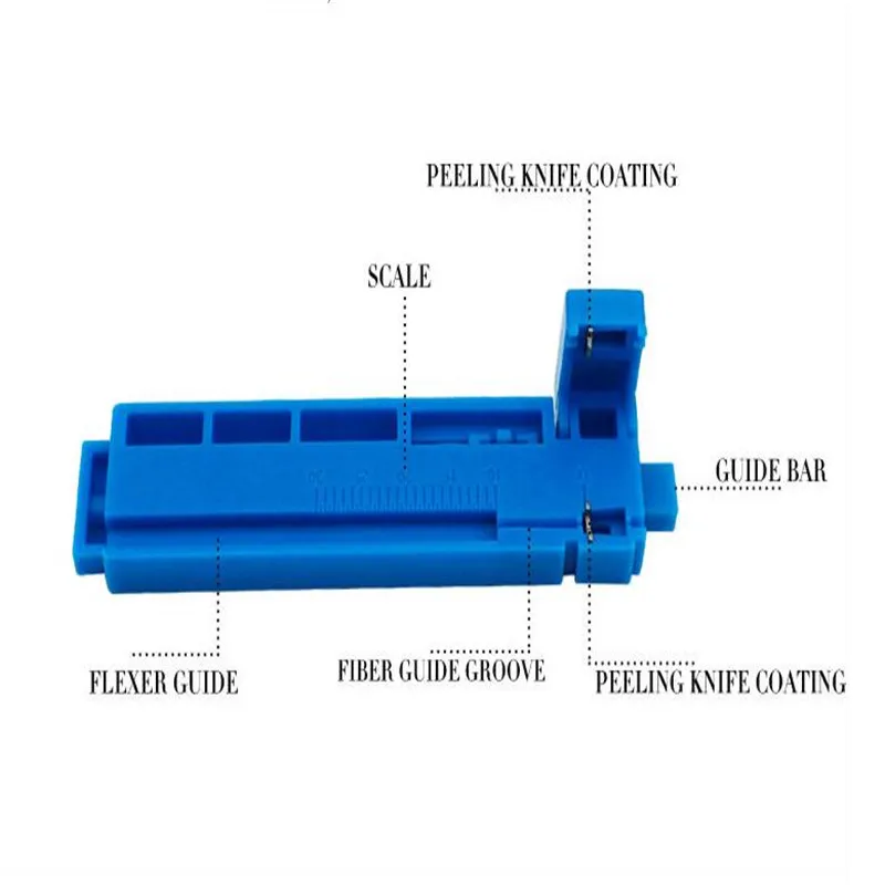 Fiber optic Tools Universal fixed length stripper guide bar one indoor cable fiber coating Fixed length control
Fiber optic Tools Universal fixed length stripper guide bar one indoor cable fiber coating Fixed length control