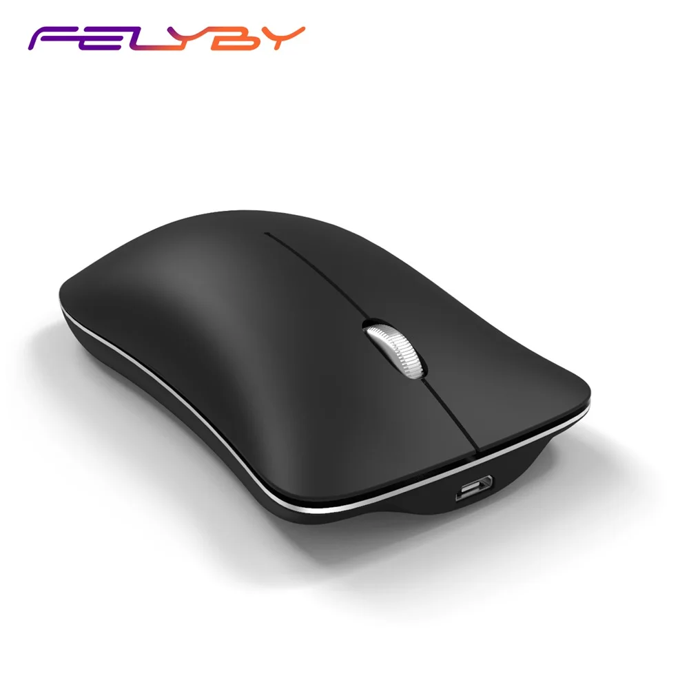 FELYBY Мода Мини Простой бесшумный мышь Bluetooth 4 0 USB двойной режим 2.4g беспроводное