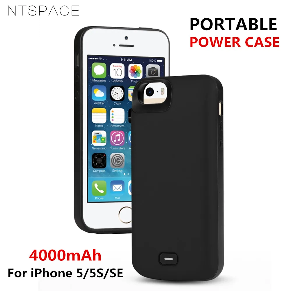 4000mAh Silicone Shockproof Battery Case For iPhone 5 5S SE Charging Case External Battery Charging Back Cover Power Bank Cases
4000mAh Silicone Shockproof Battery Case For iPhone 5 5S SE Charging Case External Battery Charging Back Cover Power Bank Cases