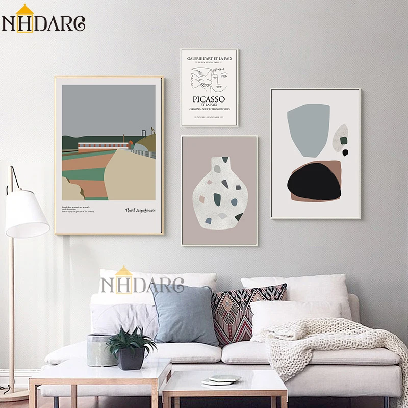 Retro Fashion Abstract Scenery Line Posters and Prints Canvas Painting Wall Picture Living Room Modern Nordic Home Decor
Retro Fashion Abstract Scenery Line Posters and Prints Canvas Painting Wall Picture Living Room Modern Nordic Home Decor